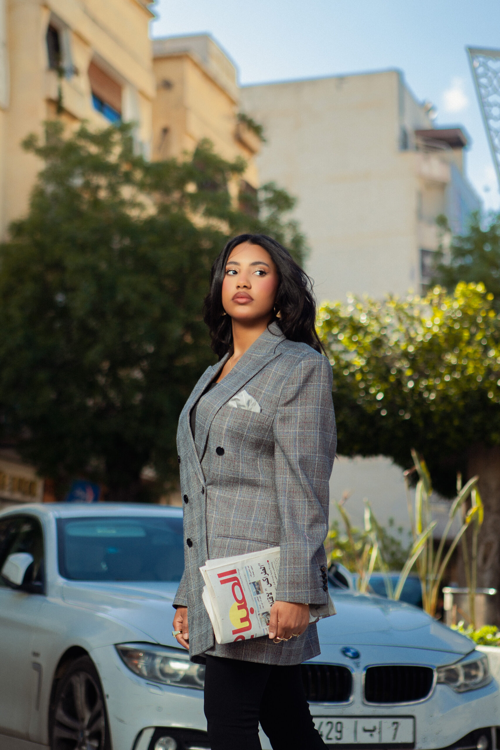 GN3G5015.jpg Blazer Structuré Élégance – Ceres Atelier - Image 7